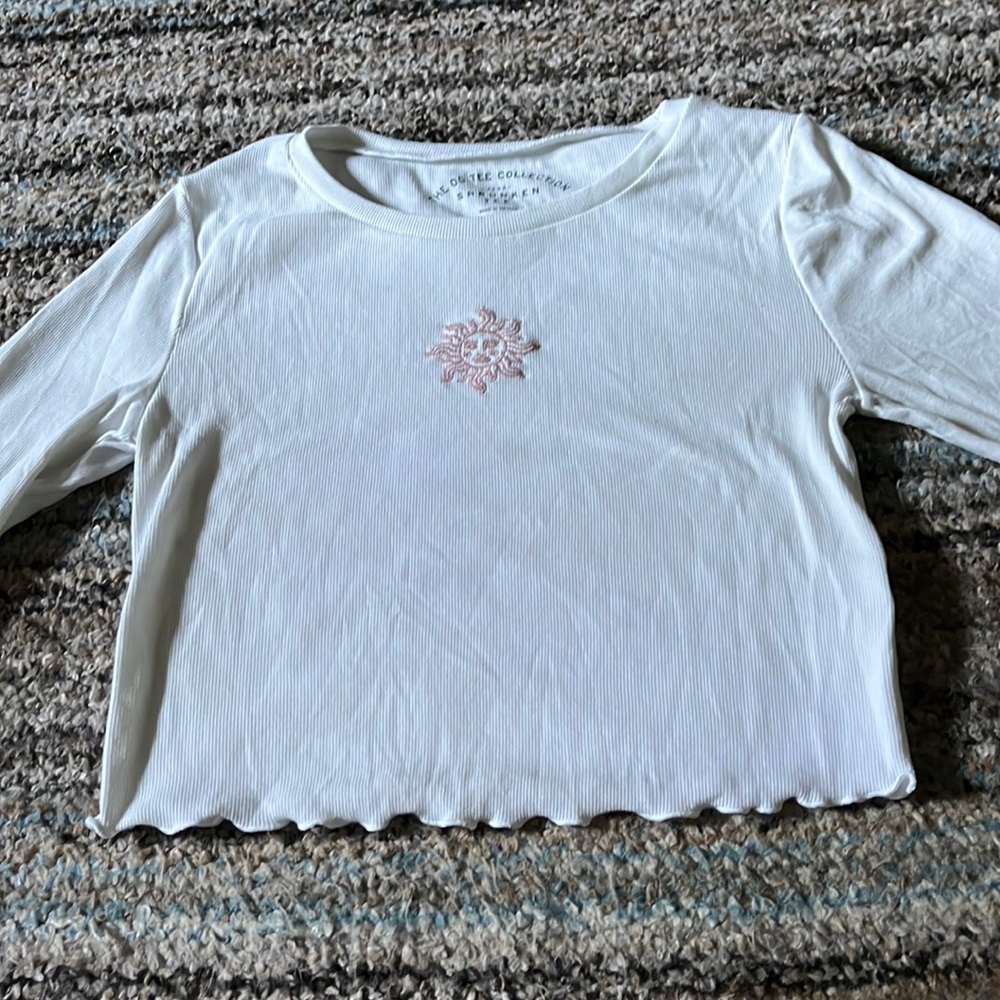 Long Sleeve Crop Top